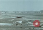 Image of B-26 Marauder bombers refueled and departing on mission Germany, 1945, second 55 stock footage video 65675073921
