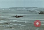 Image of B-26 Marauder bombers refueled and departing on mission Germany, 1945, second 57 stock footage video 65675073921