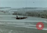 Image of B-26 Marauder bombers refueled and departing on mission Germany, 1945, second 58 stock footage video 65675073921
