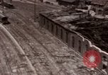 Image of bomb-damaged buildings Worms Germany, 1945, second 9 stock footage video 65675073926