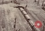 Image of bomb-damaged buildings Worms Germany, 1945, second 18 stock footage video 65675073926