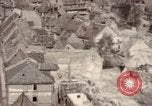 Image of bomb-damaged buildings Worms Germany, 1945, second 40 stock footage video 65675073926