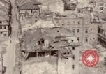 Image of bomb-damaged buildings Worms Germany, 1945, second 42 stock footage video 65675073926