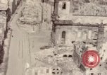 Image of bomb-damaged buildings Worms Germany, 1945, second 51 stock footage video 65675073926