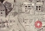 Image of bomb-damaged buildings Worms Germany, 1945, second 55 stock footage video 65675073926
