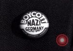 Image of Boycott Campaign Flyer New York City USA, 1937, second 31 stock footage video 65675073930
