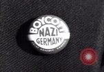Image of Boycott Campaign Flyer New York City USA, 1937, second 35 stock footage video 65675073930