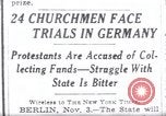 Image position nazie contre la religion Allemagne, 1937, de la seconde 1 séquences d'archives historiques vidéo 65675073932