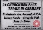 Image position nazie contre la religion Allemagne, 1937, de la seconde 10 séquences d'archives historiques vidéo 65675073932