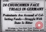 Image position nazie contre la religion Allemagne, 1937, de la seconde 12 séquences d'archives historiques vidéo 65675073932