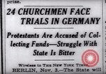 Image position nazie contre la religion Allemagne, 1937, de la seconde 13 séquences d'archives historiques vidéo 65675073932