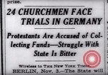 Image position nazie contre la religion Allemagne, 1937, de la seconde 14 séquences d'archives historiques vidéo 65675073932