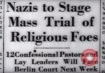 Image position nazie contre la religion Allemagne, 1937, de la seconde 15 séquences d'archives historiques vidéo 65675073932