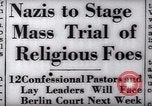 Image position nazie contre la religion Allemagne, 1937, de la seconde 16 séquences d'archives historiques vidéo 65675073932