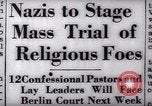 Image position nazie contre la religion Allemagne, 1937, de la seconde 17 séquences d'archives historiques vidéo 65675073932