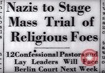 Image position nazie contre la religion Allemagne, 1937, de la seconde 22 séquences d'archives historiques vidéo 65675073932