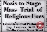 Image position nazie contre la religion Allemagne, 1937, de la seconde 23 séquences d'archives historiques vidéo 65675073932