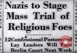 Image position nazie contre la religion Allemagne, 1937, de la seconde 26 séquences d'archives historiques vidéo 65675073932
