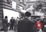 Image of Communist Party headquarters Prague Czechoslovakia, 1946, second 52 stock footage video 65675073940