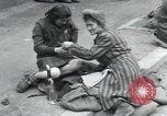 Standbild ungarisch-jüdischen Arbeiter Wurzen Deutschland, 1945, aus Sekunde 11 historischem Filmmaterial Videoclip 65675073956