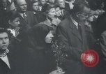 Image of Catholic worshipers Prague Czechoslovakia, 1946, second 32 stock footage video 65675073967