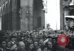 Image of Catholic worshipers Prague Czechoslovakia, 1946, second 36 stock footage video 65675073967