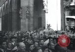 Image of Catholic worshipers Prague Czechoslovakia, 1946, second 38 stock footage video 65675073967