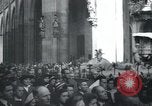 Image of Catholic worshipers Prague Czechoslovakia, 1946, second 40 stock footage video 65675073967