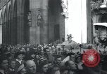 Image of Catholic worshipers Prague Czechoslovakia, 1946, second 46 stock footage video 65675073967