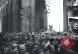 Image of Catholic worshipers Prague Czechoslovakia, 1946, second 47 stock footage video 65675073967