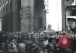 Image of Catholic worshipers Prague Czechoslovakia, 1946, second 48 stock footage video 65675073967