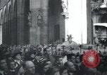 Image of Catholic worshipers Prague Czechoslovakia, 1946, second 49 stock footage video 65675073967