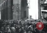 Image of Catholic worshipers Prague Czechoslovakia, 1946, second 53 stock footage video 65675073967
