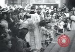 Image of Catholic worshipers Prague Czechoslovakia, 1946, second 61 stock footage video 65675073967