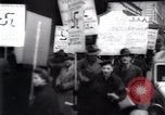 Standbild anti-Nazi Demonstranten New York City USA, 1938, aus Sekunde 41 historischem Filmmaterial Videoclip 65675073983