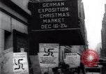 Standbild anti-Nazi Demonstranten New York City USA, 1938, aus Sekunde 56 historischem Filmmaterial Videoclip 65675073983