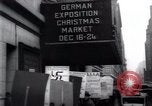 Standbild anti-Nazi Demonstranten New York City USA, 1938, aus Sekunde 59 historischem Filmmaterial Videoclip 65675073983