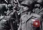 Image of United States troops Pilsen Czechoslovakia, 1946, second 52 stock footage video 65675073989