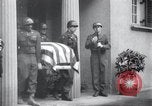 Image of funeral procession of George Patton Luxembourg, 1946, second 17 stock footage video 65675074005
