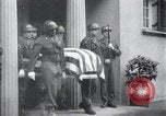 Image of funeral procession of George Patton Luxembourg, 1946, second 18 stock footage video 65675074005