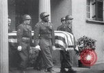 Image of funeral procession of George Patton Luxembourg, 1946, second 19 stock footage video 65675074005