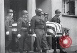 Image of funeral procession of George Patton Luxembourg, 1946, second 20 stock footage video 65675074005