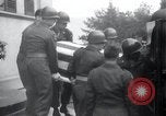 Image of funeral procession of George Patton Luxembourg, 1946, second 26 stock footage video 65675074005