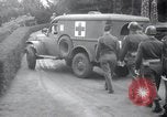 Image of funeral procession of George Patton Luxembourg, 1946, second 34 stock footage video 65675074005