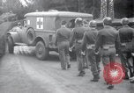 Image of funeral procession of George Patton Luxembourg, 1946, second 35 stock footage video 65675074005
