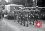 Image of funeral procession of George Patton Luxembourg, 1946, second 37 stock footage video 65675074005