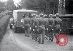 Image of funeral procession of George Patton Luxembourg, 1946, second 38 stock footage video 65675074005