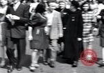 Image of French crowd Paris France, 1945, second 3 stock footage video 65675074011