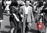 Image of French crowd Paris France, 1945, second 4 stock footage video 65675074011