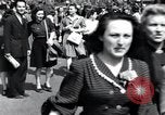 Image of French crowd Paris France, 1945, second 6 stock footage video 65675074011